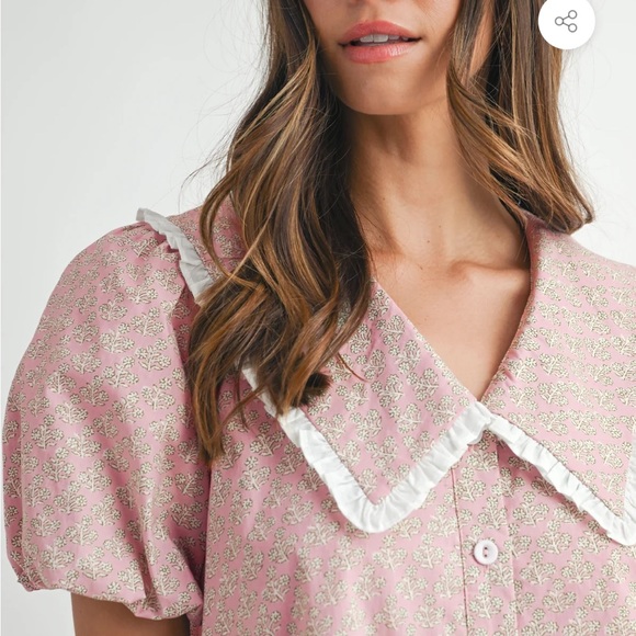 NIAMH PETER PAN COLLARED MINI DRESS- MABEL - Picture 5 of 16